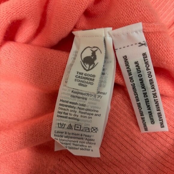 J Crew Womens Relaxed Fit Cashmere Turtleneck Sweater Size XXS Quiet Luxury Pink - Picture 6 of 11